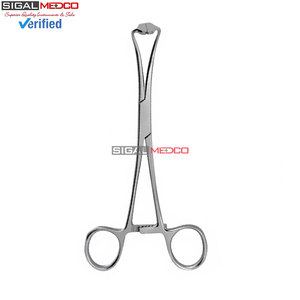 Pince à tissus de qualité supérieure, 6 pouces, en acier inoxydable allemand, instruments chirurgicaux médicaux pour obstétrique et gynécologie, réutilisable - Product Image 3