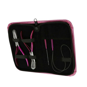 Kit de Extensiones de Cabello de Acero Inoxidable de Alta Calidad, Impermeable, Juego Completo de Herramientas de Belleza, Instalación Profesional de Extensiones de Cabello - Product Image 4