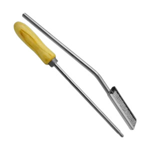 Instrumento Médico Veterinario: Raspador Dental Equino Manual Ajustable de Acero Inoxidable para Odontología Equina - Product Image 2
