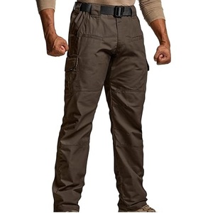 Pantalon cargo tactique léger pour la randonnée en plein air, la pêche, le camping, le travail, en coton personnalisé, respirant, OEM, pour hommes - Product Image 1