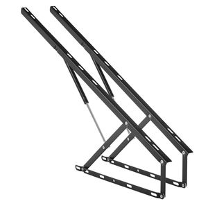 Kit de Herrajes de Lujo para Cama Abatible de Pared DIY, Capacidad de Carga de 154 Lbs, 59x71, Compatible con Cama Murphy, Sistema de Elevación Neumática Vertical, Nuevo - Product Image 1