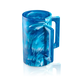 Pichet en résine HEMA fait main, moderne, transparent, écologique, compatible lave-vaisselle, grande capacité, pour une mise en scène de table luxueuse lors de fêtes - Product Image 6