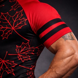 Best Selling Custom Sublimated Front MMA Rash Guard Full Sleeve <b>Compression</b> <b>Shirt</b> Anti-UV Eco-Friendly Spandex/Polyester High - Product Image 4