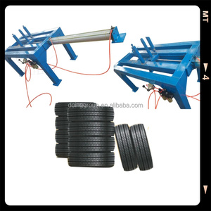 Doubleur de pneus et tripleur à haute efficacité DOING pour emballer deux/trois pneus usés dans une mini usine de recyclage de pneus - Product Image 5