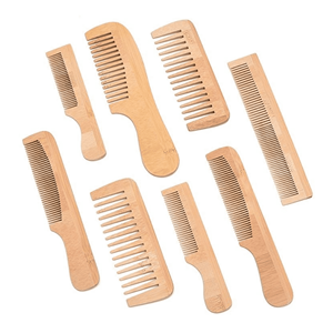 Peigne en bambou, matériau naturel en bambou, pour démêler les cheveux, outil de coiffage et accessoire de beauté, fabricant vietnamien. - Product Image 3