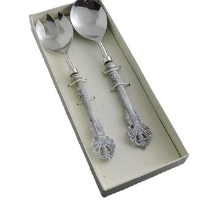 เครื่องมือเสิร์ฟอาหารในครัวด้ามจับสแตนเลสสตีลงานแฮนด์เมดดีไซน์ใหม่ - Product Image 1