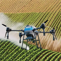 Modèle B100 19L Machines agricoles Pulvérisateur agricole professionnel Protection des cultures Pesticide Agriculture Pulvérisation Drone pour FarmUse
