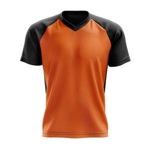 Camiseta de Verano para Hombre, Cuello en V, Manga Corta, Transpirable, 2026, Algodón, Color Sólido, Informal - Product Image 3