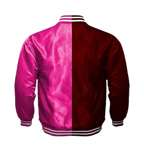 Blouson universitaire en laine personnalisé pour homme, style urbain, col montant, logo brodé, design hiver, imperméable - Product Image 4