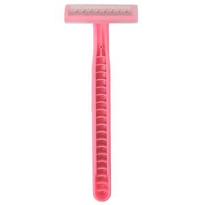 มีดโกนใบมีดคู่แบบใช้แล้วทิ้งเป็นมิตรกับสิ่งแวดล้อมมีดโกนแบบใบมีดคู่ทำจากพลาสติก2ใบมีด - Product Image 4