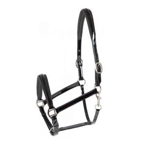 Licol de cheval canal vide licou de cheval en cuir pur cuir véritable anatomique équestre licou - Product Image 6