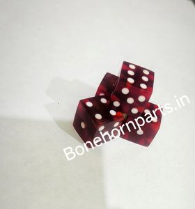 16mm Transparent Acrylic Rainbow Hand-Dyed <b>Dice</b> Rounded Edge Crystal Square Durable Numbered <b>Dice</b> for Board Games - Product Image 1