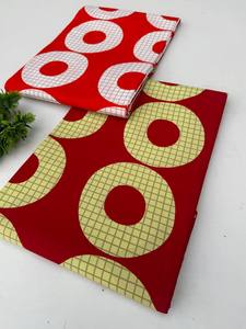 Tissu en coton Ankara imprimé wax africain sénégalais, motifs personnalisés de qualité supérieure pour vêtements féminins, robes et projets de mode - Product Image 6