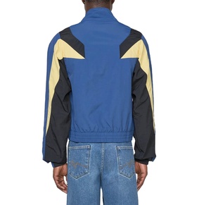 Veste coupe-vent homme personnalisée avec blocs de couleur, col montant, imperméable, style décontracté et sportif pour hommes - Product Image 6