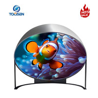 Écran LED Hémisphérique P1.2 P1.5, Globe Immersif 3D 4D, Affichage Virtuel Interne, Grande Sphère Vidéo LED Demi-Sphérique