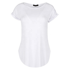 <b>Top</b> Quality Hot Sale Women's <b>Black</b> V Neck T Shirt Slim Fit Short Sleeve Jersey Tee Plain Dyed Casual Summer <b>Top</b> - Product Image 2
