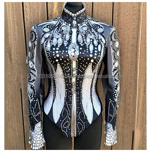 Servicio de OEM ODM, chaqueta duradera cómoda, traje transpirable ajustado, chaqueta de equitación ecuestre, chaqueta de equitación a la venta - Product Image 3