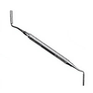 Condensador de injerto óseo dental manual de acero inoxidable de calidad premium, calibre de profundidad de 7.25 pulgadas, 3.3MM 4MM, implante liso - Product Image 2