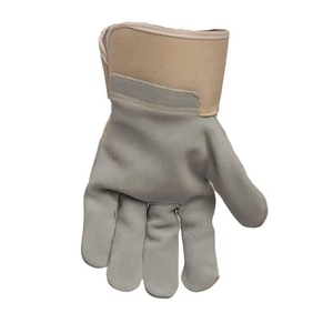 Guantes de Trabajo de Cuero Vacuno de Primera Calidad al por Mayor, Guantes de Seguridad Industriales Resistentes, Protección para las Manos, Guantes de Jardinería para el Hogar - Product Image 3