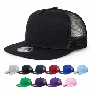 Gorra Trucker de Alta Calidad con Logotipo Personalizado, Malla Trasera, Cierre a Presión, Ajustable, Transpirable, para Uso Casual al Aire Libre - Product Image 1