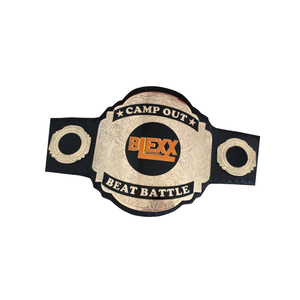 เข็มขัดแชมป์ Camp Out Beat Battle แบบปรับแต่งได้ พร้อมตราสัญลักษณ์ Blexx รางวัลคุณภาพสูงสำหรับดนตรีและการต่อสู้ - Product Image 5