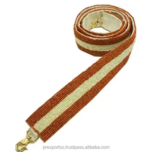 Exclusif Texas perlé sac sangle à la main broderie sac à main ceinture réglable bandoulière épaule personnalisé perles de rocaille en gros - Product Image 5