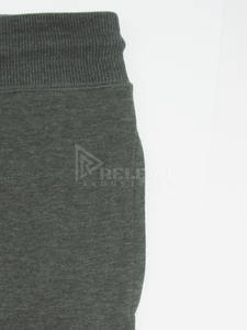 Pantalon évasé pour homme en coton biologique écoresponsable, personnalisable OEM, pantalon de survêtement ample en molleton à jambe large, avec logo de marque - Product Image 3