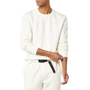 Venta al por mayor de hombres de logotipo personalizado de moda de manga larga sólido pulóver de algodón de cuello redondo sudadera Bangladesh sudaderas con capucha - Product Image 1