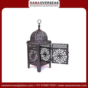 Farol de Hierro Moderno para Navidad y Bodas, Decoración del Hogar, Metal Hecho a Mano, Precios Competitivos al por Mayor - Product Image 6