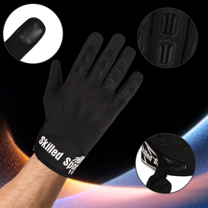 Guantes de Carreras SKILLED SPORTS MOTOWOLF G3, de Cuero, con Pantalla Táctil, Antideslizantes, Resistentes al Viento, para Ciclismo al Aire Libre, Unisex, con Cierre de Velcro - Product Image 5
