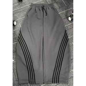 Unisex Baggy Trousers Loose Fit Sweatpants Streetwear <b>Wide</b> Leg Pants Custom Printing Embroidery OEM Supplier - Product Image 2