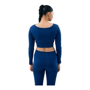 Women's High Support Seamless Spandex Racerback Sports Bra <b>Crop</b> <b>Top</b> with <b>Mesh</b> Breathable & Lightweight for Fitness Workout - Product Image 4