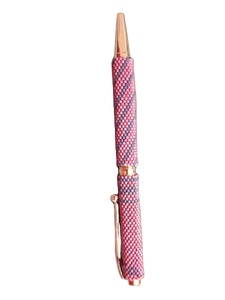 Stylo perlé coloré, entièrement perlé, acceptant la personnalisation, fait main, unique, décoratif, pour le bureau, la collation, l'école - Product Image 2