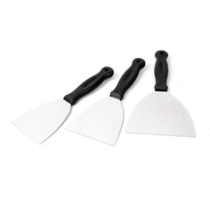 Stainless Steel Triangle Scraper 12.5cm Wide Blade Food Grade Rust-Resistant Dough Cutter K-Food Cake Icing Smoother Tool - Product Image 1