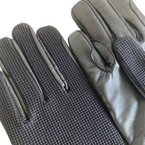 Wear Resistant Full Finger Equestrian Gloves for Men <b>Women</b> with Secure Grip Breathable Mesh <b>Back</b> Synthetic Leather Palm Gloves - Product Image 5