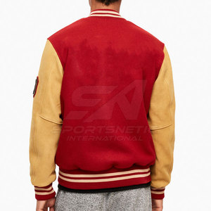 Chaqueta de Invierno Elegante para Hombre, Estilo Letterman, Cómoda y Casual, para Uso Diario, Moda Moderna y Estilo Urbano - Product Image 4