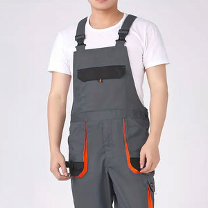 Combinaison de travail haute visibilité en polyester imperméable avec bandes réfléchissantes, respirante, uniforme de sécurité certifié CE/EU, résistante aux perforations - Product Image 3