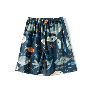 Ensemble de plage deux pièces personnalisé pour homme, imprimé floral numérique, séchage rapide, respirant, haut à manches courtes, short ample, logo personnalisé - Product Image 1