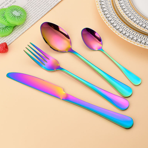 Juego de Cubiertos de Acero Inoxidable Portátil de 6 Piezas, Moderno, de Lujo, Ecológico, de Grado Alimenticio, Color Plateado, Precio de Fábrica - Product Image 2