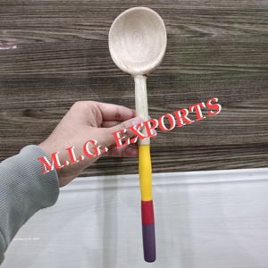 Couverts en bois avec manche en résine ou ensembles de cuillères en bois ou couverts de cuisine en bois ou fourchettes en bois - Product Image 1