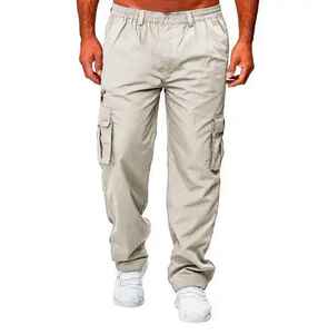 Pantalon cargo multi-poches pour homme, confortable, décontracté, utilitaire, pour les voyages en plein air, la randonnée, le travail et le quotidien - Product Image 6