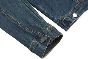 Veste en jean 100 % coton pour homme, service OEM, style vintage, respirante, écologique, vestes et manteaux en jean pour homme - Product Image 2