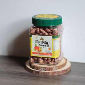 Noix de cajou grillées de qualité supérieure, biologiques, non décortiquées, du Vietnam, W180, 500g, pot carré, saveur beurrée et salée, vente en gros, usine - Product Image 5