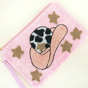 Bolsos de Noche Indios con Cuentas y Bordados Clásicos en Colores Mixtos, Bolsos de Mano con Cuentas para Bodas y Fiestas, Uttar Pradesh, para Mujer - Product Image 1