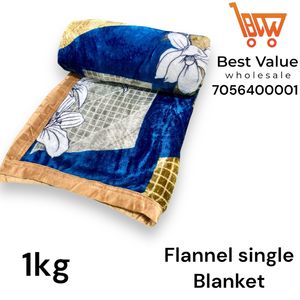 Luxury 0.9 KG Soft Warm Winter Raschel Blanket Single <b>Bed</b> Polyester Flannel for <b>Bed</b> Single Size Bedspread - Product Image 5
