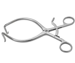 Écarteur mammaire à simple crochet de haute qualité, à fibre optique, manuel, réutilisable, en acier inoxydable allemand, instruments chirurgicaux généraux - Product Image 2