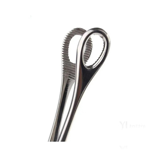 Pinces à éponges réutilisables pour applications d'instruments chirurgicaux, outil professionnel de manipulation des tissus avec une construction durable - Product Image 4