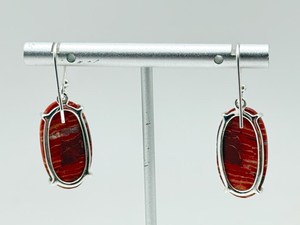 Pendientes de Jaspe Rojo, Plata de Ley 925, Hechos a Mano, con Piedras Preciosas Naturales, Joyería Boho, Regalo para Mujer - Product Image 3
