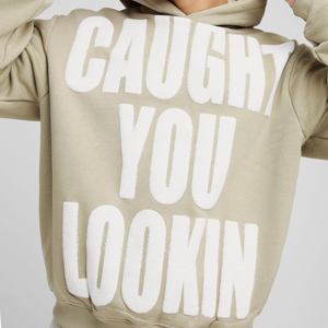 Sweat à capuche oversize imprimé en relief pour hommes, service OEM/ODM, en coton doux, chaud pour l'hiver, style streetwear, impression en relief - Product Image 6