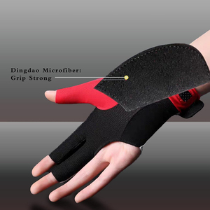 Guantes de billar de 3 dedos ajustables y con pantalla táctil, precio competitivo, guantes de snooker de nailon 2026 para hombres y mujeres - Product Image 6